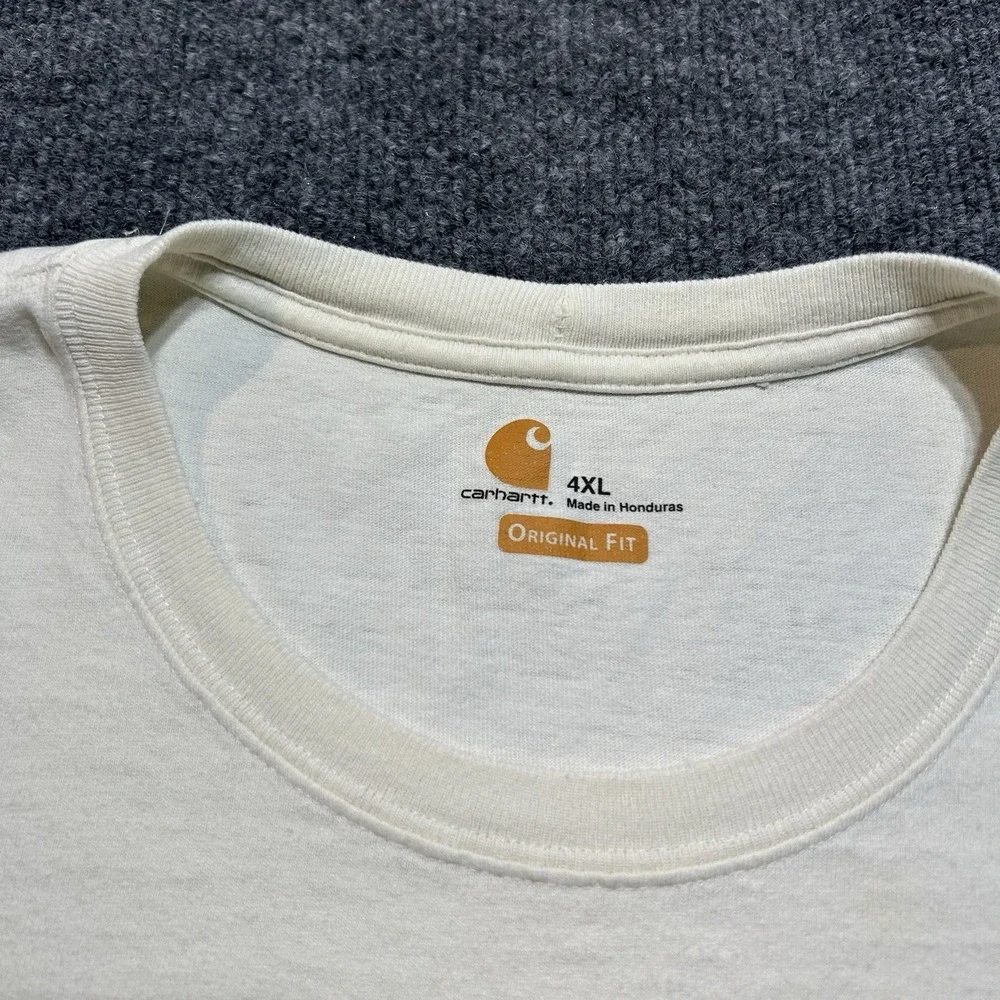 Carhartt Pocket Tee Lot of 4 Size 4XL Original Fit Workwear T Shirts USA Long